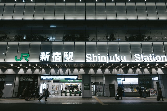 新宿駅の外観