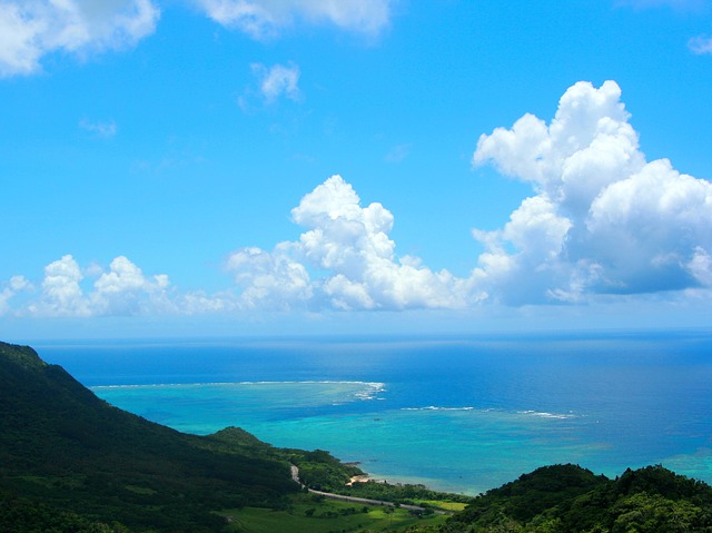 沖縄石垣島の綺麗な海