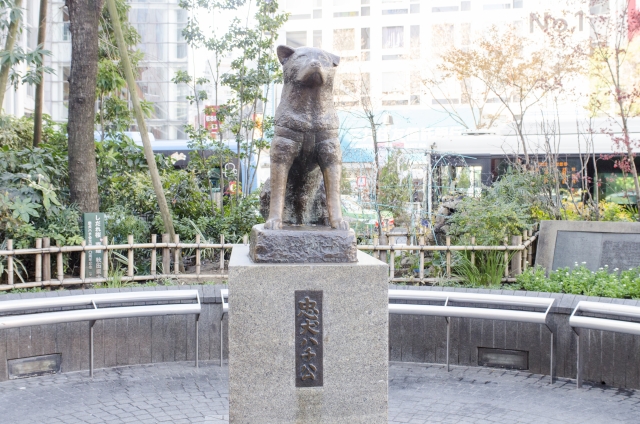 渋谷の忠犬ハチ公