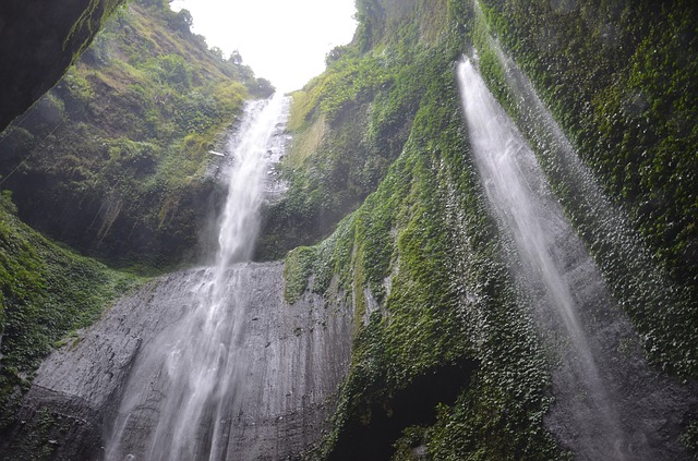 インドネシアの滝