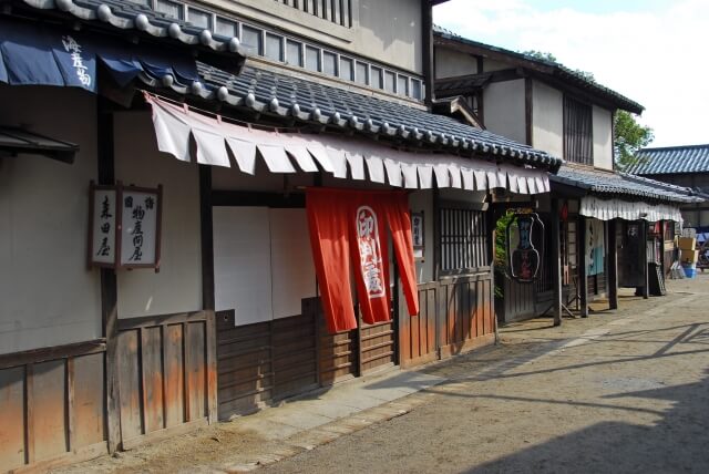 昔の日本の街